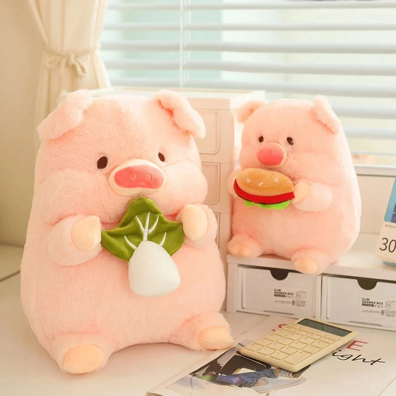 Round Fluffy Chonky Piggy Plushie 16 Round Fluffy Chonky Piggy Plushie - Image 14