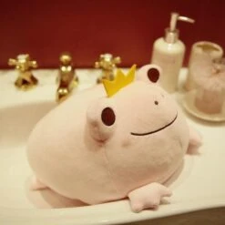 Royal Frogs -Kawaii Store kawaiies plushies plush softtoy royal frogs new soft toy pink 42cm 16in 157348
