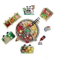 Royal Hot Pot Meal Micro Building Set | NEW -Kawaii Store kawaiies plushies plush softtoy royal hot pot meal micro building set new build it 113109