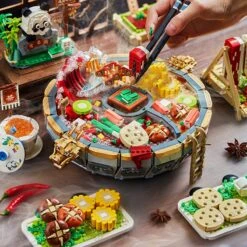 Royal Hot Pot Meal Micro Building Set | NEW -Kawaii Store kawaiies plushies plush softtoy royal hot pot meal micro building set new build it 133490