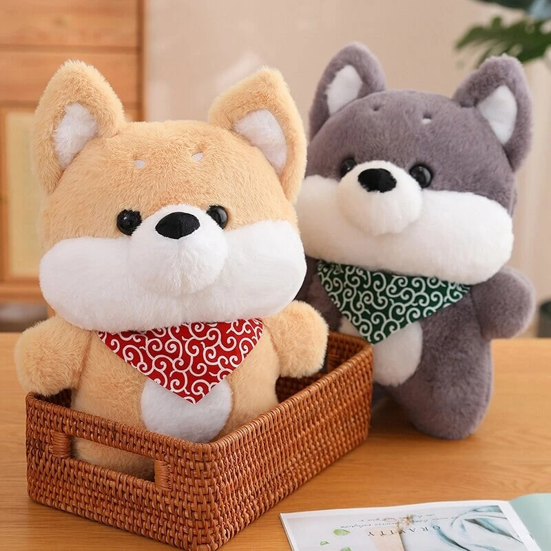 Runa And Taro The Shiba Plushies 6 Runa And Taro The Shiba Plushies - Image 4
