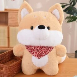 Runa And Taro The Shiba Plushies 27 Runa And Taro The Shiba Plushies -Kawaii Store kawaiies plushies plush softtoy runa and taro the shiba plushies new soft toy brown red 50cm 128272