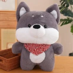 Runa And Taro The Shiba Plushies 29 Runa And Taro The Shiba Plushies -Kawaii Store kawaiies plushies plush softtoy runa and taro the shiba plushies new soft toy gray red 50cm 164876