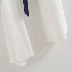 Apparel Sailor Moon Inspired Collar White Blue College Shirt Tie Women'sTop -Kawaii Store kawaiies plushies plush softtoy sailor moon inspired collar white blue college shirt tie womens top apparel 252534