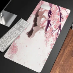 Accessories Sakura Cherry Blossom Large Mouse Pad Collection -Kawaii Store kawaiies plushies plush softtoy sakura cherry blossom large mouse pad collection accessories 4 60 x 30cm 143514