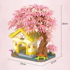 Sakura Cottage Micro Building Set 19 Sakura Cottage Micro Building Set -Kawaii Store kawaiies plushies plush softtoy sakura cottage micro building set build it 343741