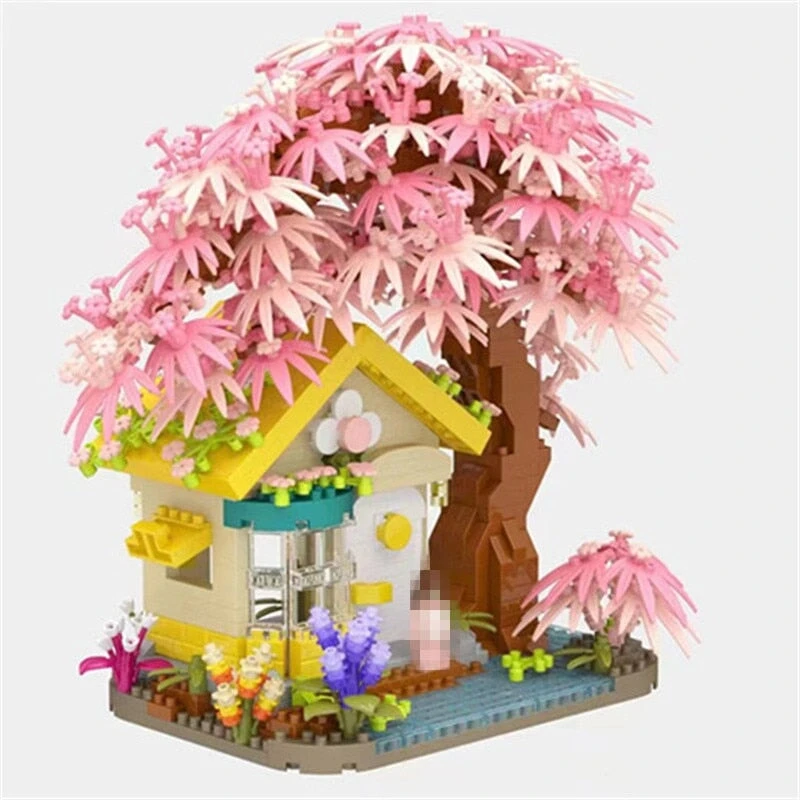 Sakura Cottage Micro Building Set 5 Sakura Cottage Micro Building Set - Image 3