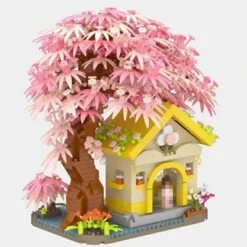 Sakura Cottage Micro Building Set 16 Sakura Cottage Micro Building Set -Kawaii Store kawaiies plushies plush softtoy sakura cottage micro building set build it 398155