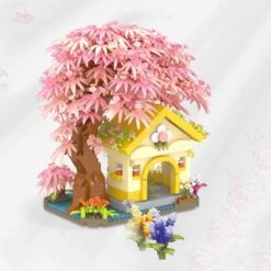 Sakura Cottage Micro Building Set 18 Sakura Cottage Micro Building Set -Kawaii Store kawaiies plushies plush softtoy sakura cottage micro building set build it 399800