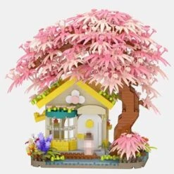 Sakura Cottage Micro Building Set 15 Sakura Cottage Micro Building Set -Kawaii Store kawaiies plushies plush softtoy sakura cottage micro building set build it 438443