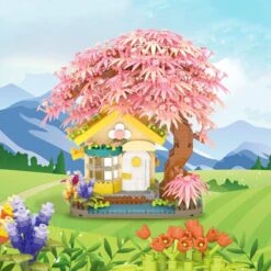 Sakura Cottage Micro Building Set