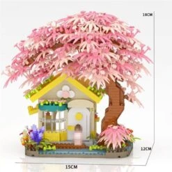 Sakura Cottage Micro Building Set 17 Sakura Cottage Micro Building Set -Kawaii Store kawaiies plushies plush softtoy sakura cottage micro building set build it 908754
