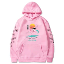 Apparel Sakura Flamingo Sunset Unisex Hoodie -Kawaii Store kawaiies plushies plush softtoy sakura flamingo sunset unisex hoodie apparel pink xxxl 957405