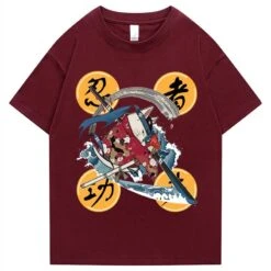 Apparel Samurai Cat Water Breathing Form Unisex Tee -Kawaii Store kawaiies plushies plush softtoy samurai cat water breathing form unisex tee apparel currant s 634277