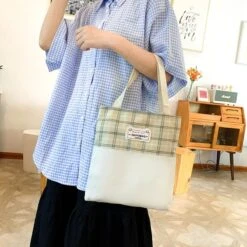 Apparel Set Of 5 Kawaii Plaid Backpack Bag Collection -Kawaii Store kawaiies plushies plush softtoy set of 5 kawaii plaid backpack bag collection bag 936725