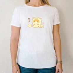 Apparel Shiba Inu Chick Cosplay Unisex Kawaiies Tee -Kawaii Store kawaiies plushies plush softtoy shiba inu chick cosplay unisex kawaiies tee new apparel 999122