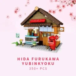 Shirakawa-go Dori Street Japanese Stores Building Sets - Limited Stock -Kawaii Store kawaiies plushies plush softtoy shirakawa go dori japanese stores build it hida furukawa yubinkyoku 350pcs 748645