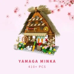 Shirakawa-go Dori Street Japanese Stores Building Sets - Limited Stock -Kawaii Store kawaiies plushies plush softtoy shirakawa go dori japanese stores build it yamaga minka 410pcs 628035