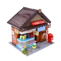 Shirakawa-go Dori Street Japanese Stores Building Sets - Limited Stock -Kawaii Store kawaiies plushies plush softtoy shirakawa go dori street japanese stores build it 367408
