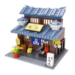 Shirakawa-go Dori Street Japanese Stores Building Sets - Limited Stock -Kawaii Store kawaiies plushies plush softtoy shirakawa go dori street japanese stores build it 497631
