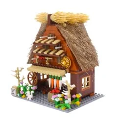 Shirakawa-go Dori Street Japanese Stores Building Sets - Limited Stock -Kawaii Store kawaiies plushies plush softtoy shirakawa go dori street japanese stores build it 528023