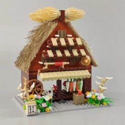 Shirakawa-go Dori Street Japanese Stores Building Sets - Limited Stock -Kawaii Store kawaiies plushies plush softtoy shirakawa go dori street japanese stores build it 909864