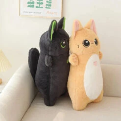 Shortie Two-tone Cat Plushie Collection -Kawaii Store kawaiies plushies plush softtoy shortie two tone cat plushie collection soft toy 341397