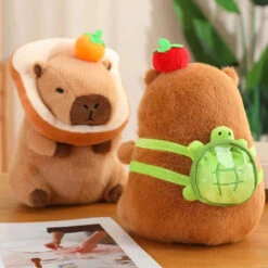 Silly Capybara Toast Turtle Snotty Plushie Family -Kawaii Store kawaiies plushies plush softtoy silly capybara toast turtle snotty plushie family soft toy 845523