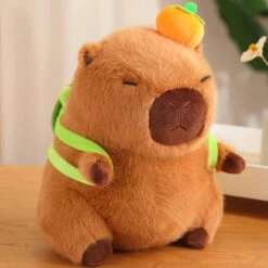 Silly Capybara Toast Turtle Snotty Plushie Family -Kawaii Store kawaiies plushies plush softtoy silly capybara toast turtle snotty plushie family soft toy dark turtle orange 30cm 593038
