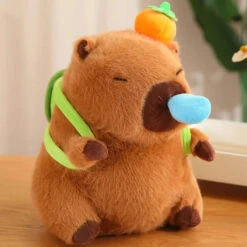 Silly Capybara Toast Turtle Snotty Plushie Family -Kawaii Store kawaiies plushies plush softtoy silly capybara toast turtle snotty plushie family soft toy dark turtle snot orange 30cm 339821
