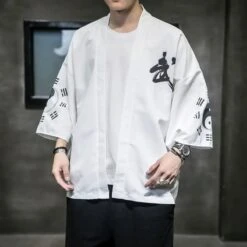 Apparel Silver Crane And Martial Art Wu Men Kimono 38 Apparel Silver Crane And Martial Art Wu Men Kimono -Kawaii Store kawaiies plushies plush softtoy silver crane and martial art wu men kimono kimono 184355