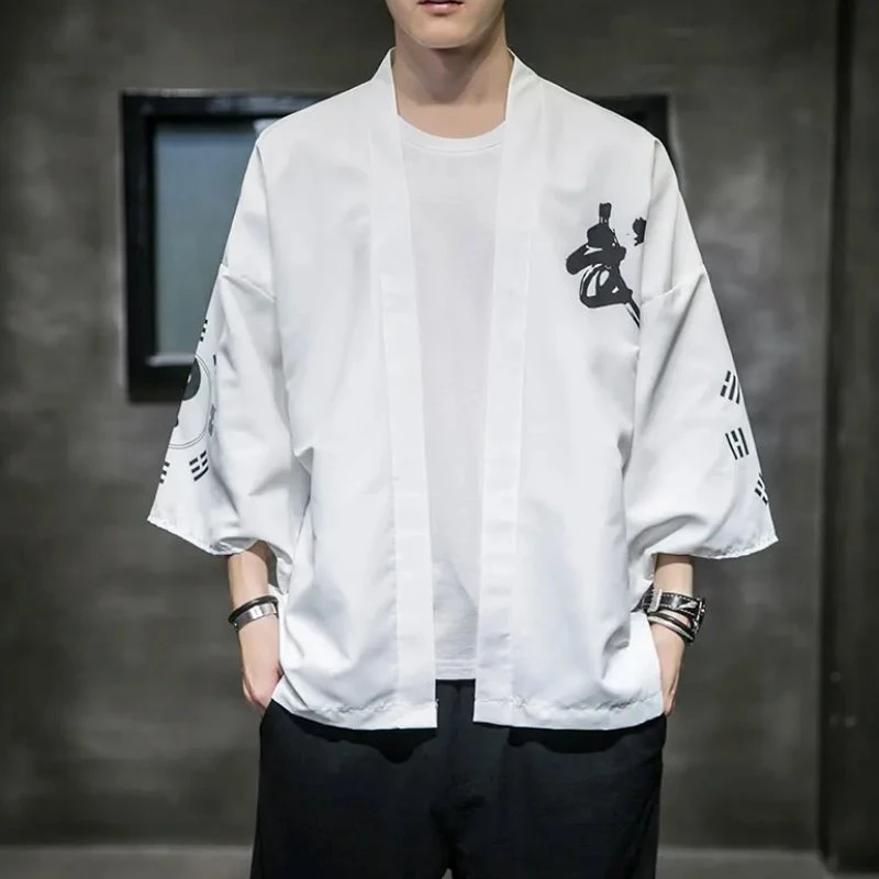 Apparel Silver Crane And Martial Art Wu Men Kimono 16 Apparel Silver Crane And Martial Art Wu Men Kimono - Image 14