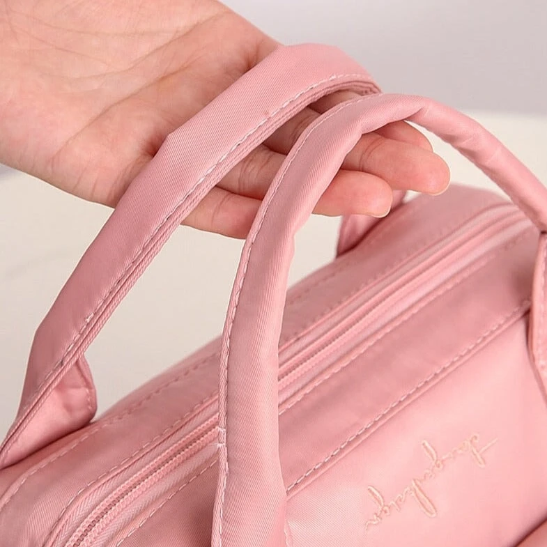 Simple Pink Blue Green Waterproof Lunch Bag 11 Simple Pink Blue Green Waterproof Lunch Bag - Image 9