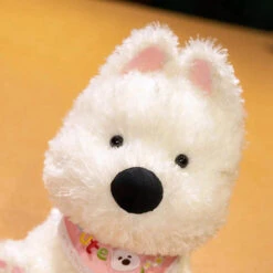 Skye & Bluey West Highland Terrier Dog Plush -Kawaii Store kawaiies plushies plush softtoy skye bluey west highland terrier dog plush soft toy 719796