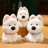 Skye & Bluey West Highland Terrier Dog Plush -Kawaii Store kawaiies plushies plush softtoy skye bluey west highland terrier dog plush soft toy 958536