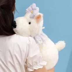 Skye The West Highland Terrier Dog Plushie -Kawaii Store kawaiies plushies plush softtoy skye the west highland terrier dog plushie soft toy 556672