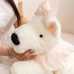 Skye The West Highland Terrier Dog Plushie -Kawaii Store kawaiies plushies plush softtoy skye the west highland terrier dog plushie soft toy 636132