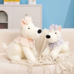 Skye The West Highland Terrier Dog Plushie -Kawaii Store kawaiies plushies plush softtoy skye the west highland terrier dog plushie soft toy 825007