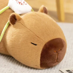 Sleepy Capybara With Mahjong Backpack Plushie -Kawaii Store kawaiies plushies plush softtoy sleepy capybara with mahjong backpack plushie soft toy 749700