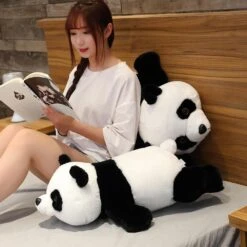 Sleepy Panda Plushie -Kawaii Store kawaiies plushies plush softtoy sleepy panda plushie soft toy 195674