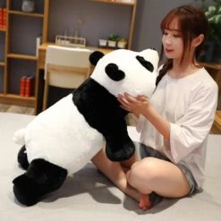 Sleepy Panda Plushie -Kawaii Store kawaiies plushies plush softtoy sleepy panda plushie soft toy 480980