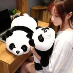 Sleepy Panda Plushie -Kawaii Store kawaiies plushies plush softtoy sleepy panda plushie soft toy 733222