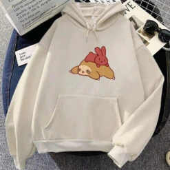 Apparel Sleepy Sloth Red Bunny Unisex Hoodie