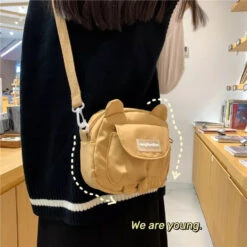 Apparel Small Bear Crossbody Bag Collection -Kawaii Store kawaiies plushies plush softtoy small bear crossbody bag collection bags 722504