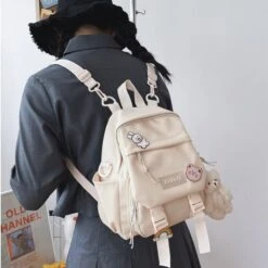 Apparel Small Cute Bear Friend Backpack & Sidebag -Kawaii Store kawaiies plushies plush softtoy small cute bear friend backpack sidebag new bag 105402