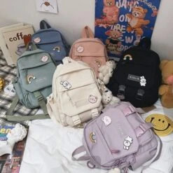 Apparel Small Cute Bear Friend Backpack & Sidebag