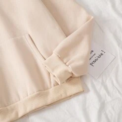 Apparel Snacking Teddy Bear Hoodies -Kawaii Store kawaiies plushies plush softtoy snacking teddy bear oversized hoodies hoodies 599618