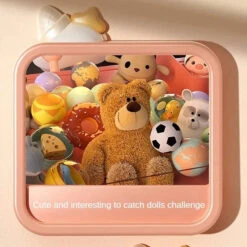 Snow Castle Ice Cream Mini Claw Machine -Kawaii Store kawaiies plushies plush softtoy snow castle ice cream mini claw machine new toys 367604