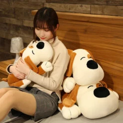 Snuffy And Waffles The Kawaii Hound Dog Plushies -Kawaii Store kawaiies plushies plush softtoy snuffy and waffles the kawaii hound dog plushies soft toy 375712