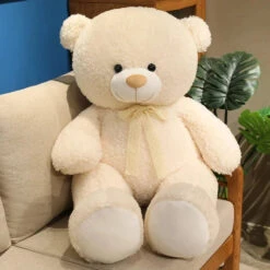 SnuggleBoo Giant Teddy Bear Plushies -Kawaii Store kawaiies plushies plush softtoy snuggleboo giant teddy bear plushies soft toy white 75cm 667282